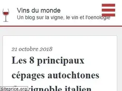 Sites similar to vinsdumonde.blog