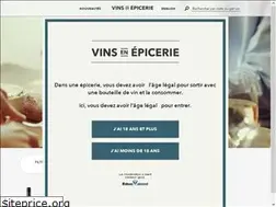 Sites similar to vinsenepicerie.com
