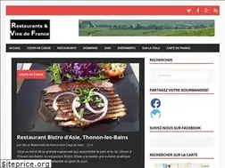 Sites similar to vinsrestaurantsfrance.com