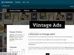 Sites similar to vintage-ads.livejournal.com