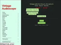 Sites similar to vintage-audioscope.nl