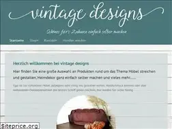 Sites similar to vintage-designs.de