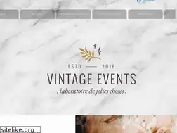 Sites similar to vintage-events.fr