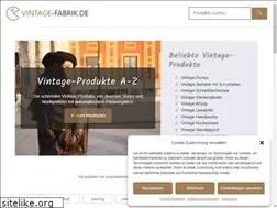 Sites similar to vintage-fabrik.de