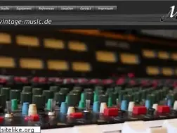 Sites similar to vintage-music.de