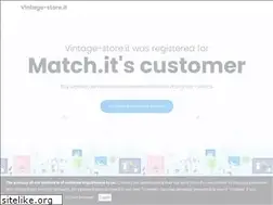 Sites similar to vintage-store.it