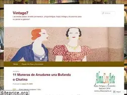 Sites similar to vintage7.wordpress.com