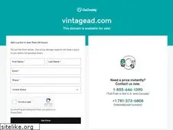 Sites similar to vintagead.com