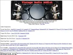 Sites similar to vintageaudioaddict.com
