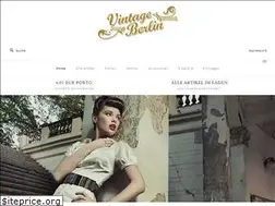 Sites similar to vintageberlin.de