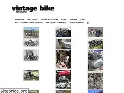 Sites similar to vintagebikemagazine.com