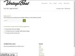 Sites similar to vintageboater.com
