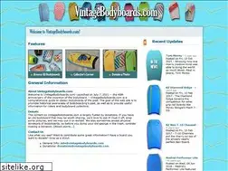 Sites similar to vintagebodyboards.com