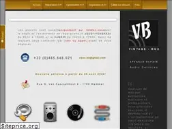 Sites similar to vintagebox.be