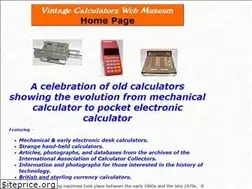 Sites similar to vintagecalculators.com