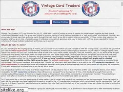 Sites similar to vintagecardtraders.com
