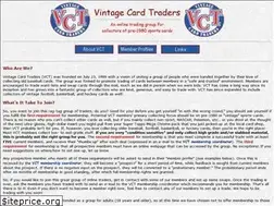 Sites similar to vintagecardtraders.net