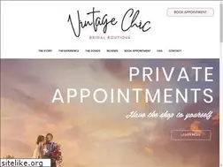 Sites similar to vintagechicbridalboutique.com