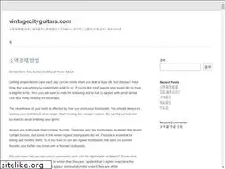 Sites similar to vintagecityguitars.com