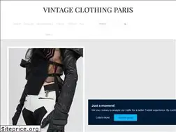 Sites similar to vintageclothingparis.com