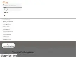 Sites similar to vintageclothingwear.com