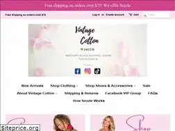 Sites similar to vintagecottonboutique.com
