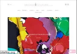 Sites similar to vintagecouture.com