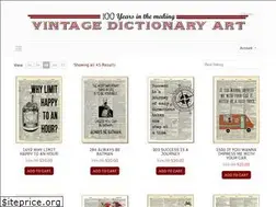 Sites similar to vintagedictionaryart.com