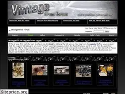 Sites similar to vintagedrumforum.com