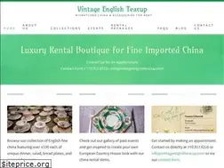 Sites similar to vintageenglishteacup.com