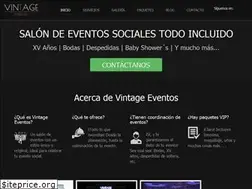 Sites similar to vintageeventos.com.mx