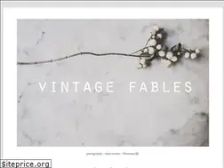 Sites similar to vintagefables.com
