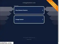 Sites similar to vintagefashion.com