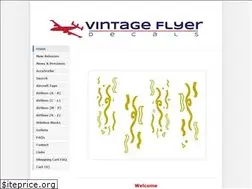 Sites similar to vintageflyerdecals.com