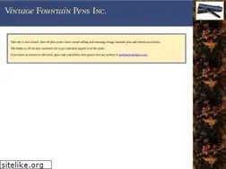 Sites similar to vintagefountainpensinc.com