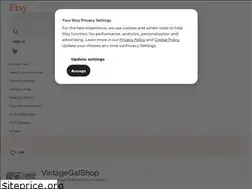 Sites similar to vintagegalshop.com