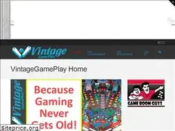 Sites similar to vintagegameplay.com