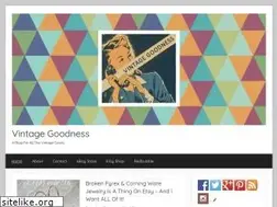 Sites similar to vintagegoodness.com