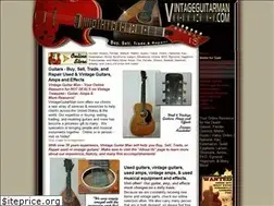 Sites similar to vintageguitarman.com