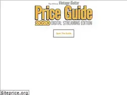 Sites similar to vintageguitarpriceguide.com