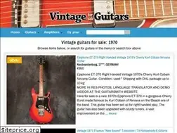Sites similar to vintageguitarsforsale.co