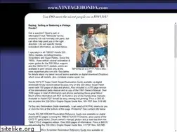Sites similar to vintagehonda.com