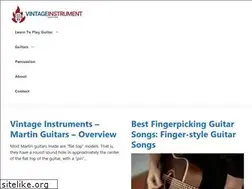 Sites similar to vintageinstrumentcenter.com