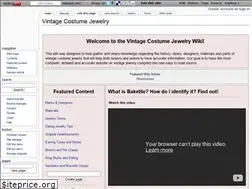 Sites similar to vintagejewelry.wikidot.com