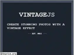 Sites similar to vintagejs.com