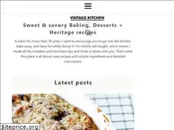 Sites similar to vintagekitchennotes.com