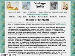 Sites similar to vintagekitquilts.net