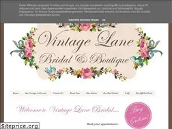 Sites similar to vintagelanebridal.com
