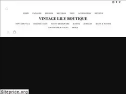 Sites similar to vintagelilyboutique.com