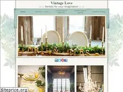 Sites similar to vintageloverentals.com